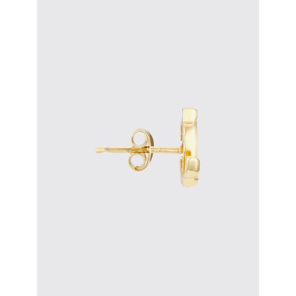 Jimmy Choo Women Jc Monogram Stud Earrings Jimmy Choo In Gold-Tone Metal - Picture 2 of 2